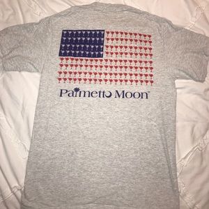 Palmetto Moon America gray t shirt